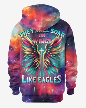 They Will Soar On Wings Like Eagles All Over Print Hoodie