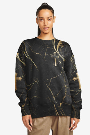 God Is Good All Over Print Sweater