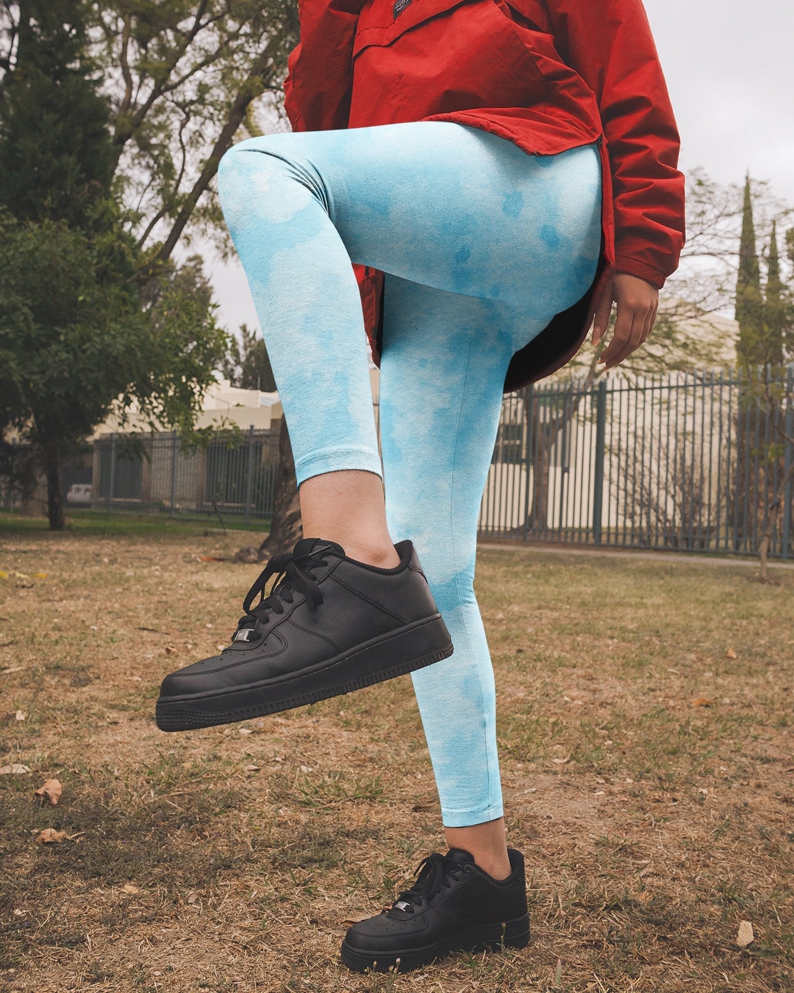 Lord Stood With Me And Gave Me Strength All Over Print Leggings