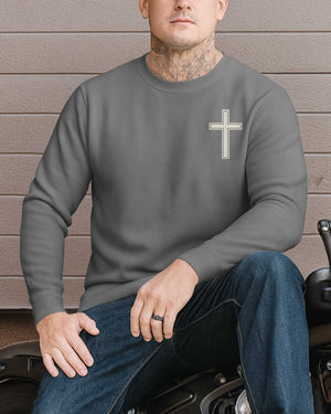My Faith Is Louder Than My Exhaust All Over Print Sweater