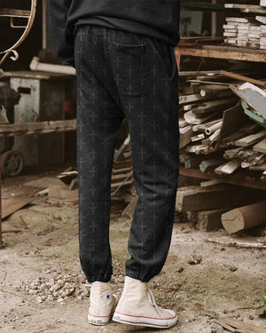 Love Has Conquered The Grave All Over Print Jogger Pants