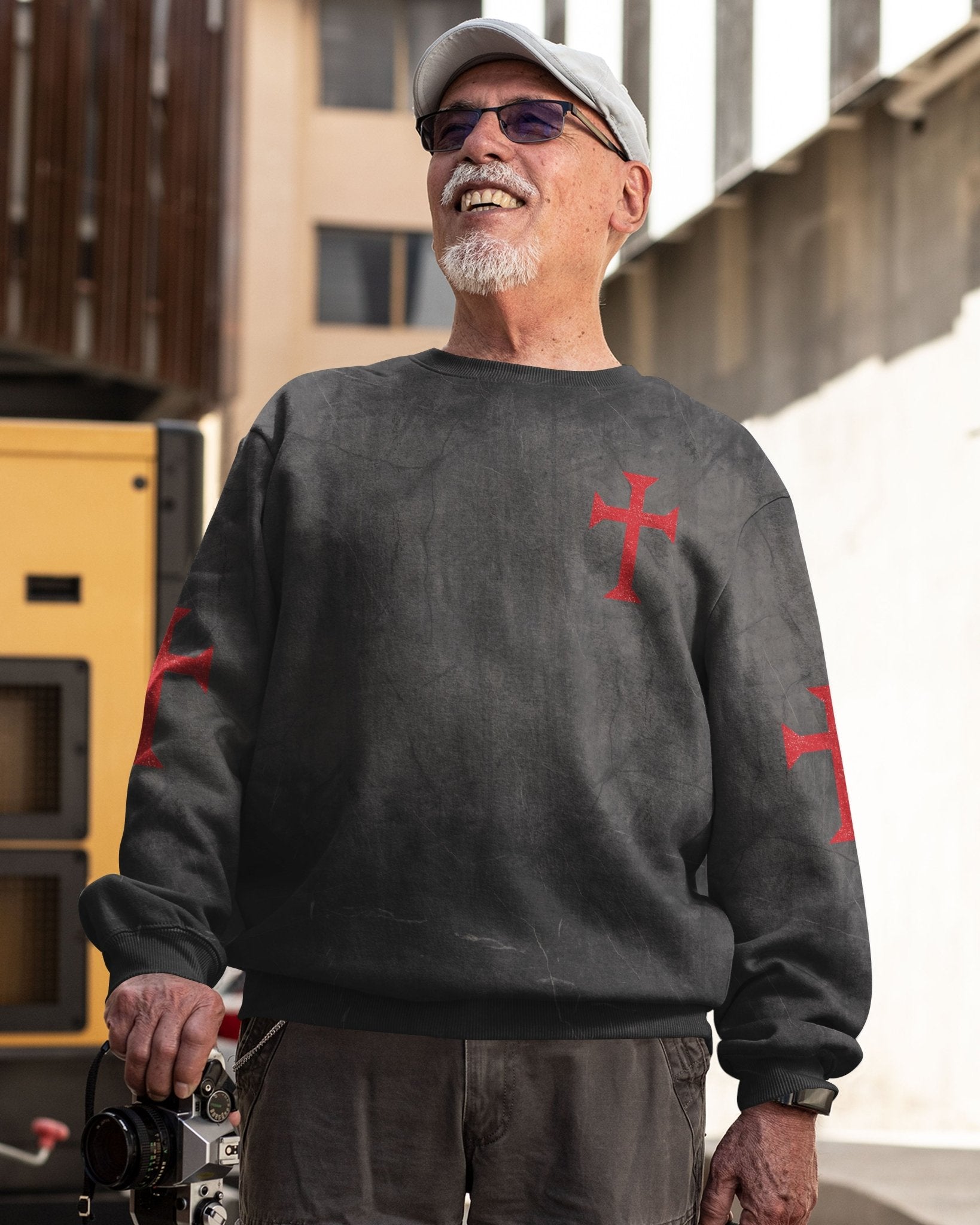 Let Your Faith Be Bigger Than Your Fear All Over Print Sweater