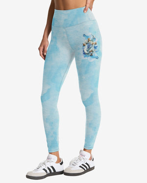 Lord Stood With Me And Gave Me Strength All Over Print Leggings