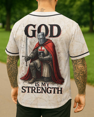 God Is My Strength All Over Print Jersey