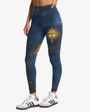 Faith Hope Love & Salvation All Over Print Leggings