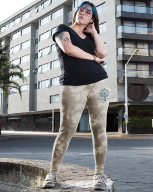 Rooted In Christ All Over Print Leggings