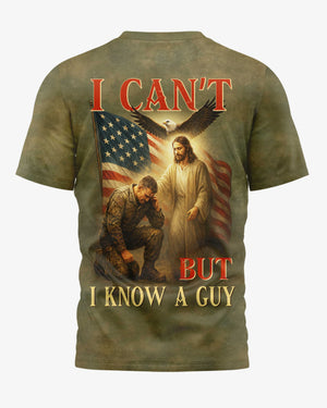 I Can't But I Know A Guy All Over Print T-Shirt