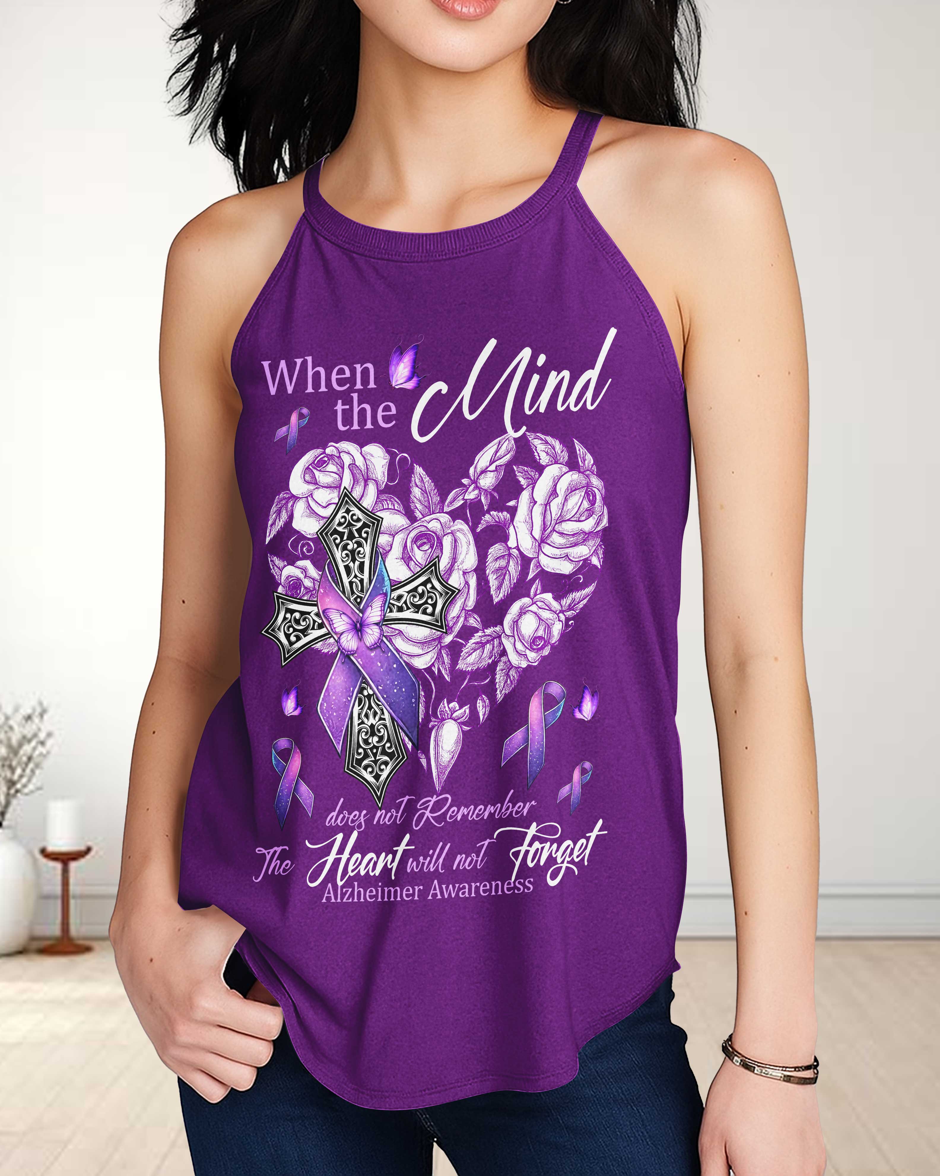 When The Mind Does Not Remember Rocker Tank Top