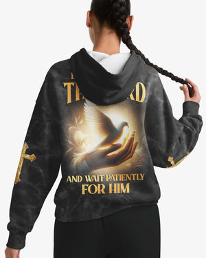 Be Still Before The Lord And Wait Patiently For Him All Over Print T-Shirt