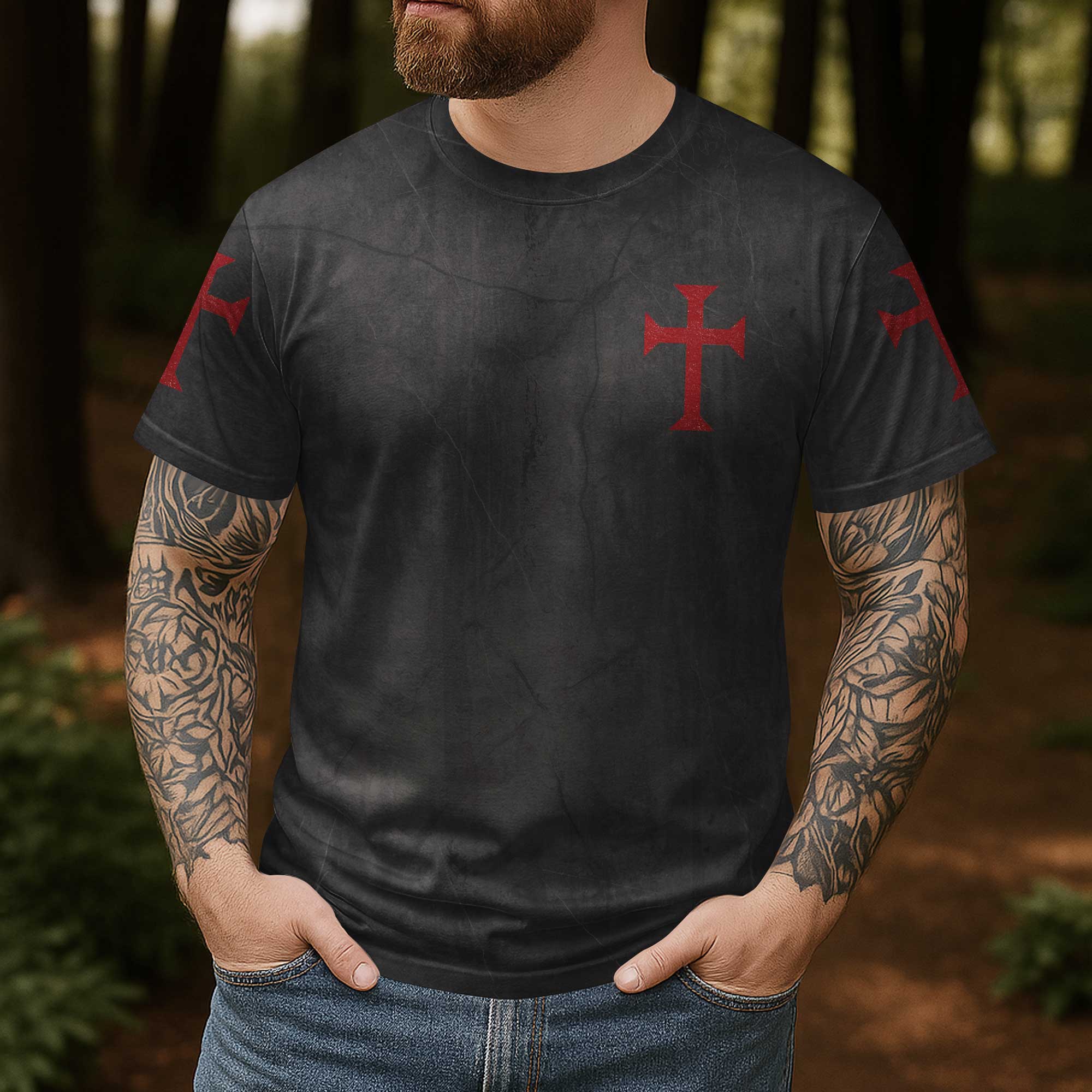 Let Your Faith Be Bigger Than Your Fear All Over Print T-shirt