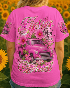 Jesus Take The Wheel Women's All Over Print Shirt - Tyqy0609253