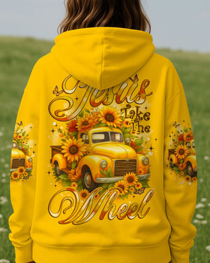 Jesus Take The Wheel Sunflowers Women's All Over Print Shirt - Tyqy0608254
