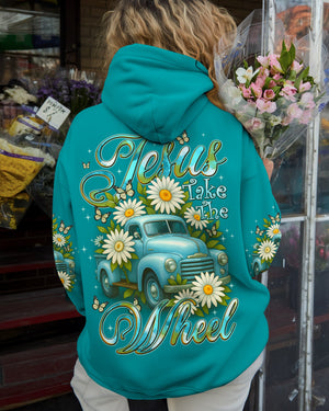 Jesus Take The Wheel Daisies Women's All Over Print Shirt - Tyqy2708252