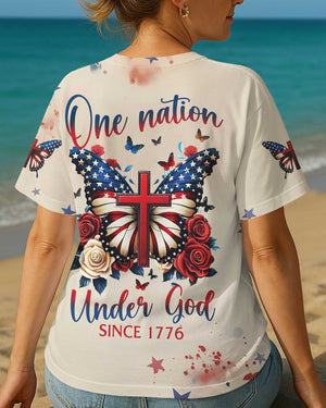 One Nation Under God All Over Print T-Shirt