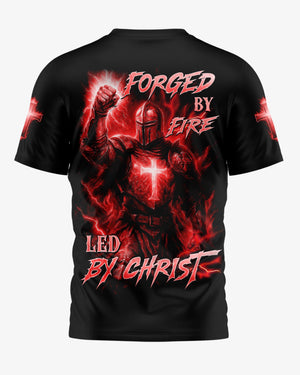Forged By Fire Led By Christ T-Shirt