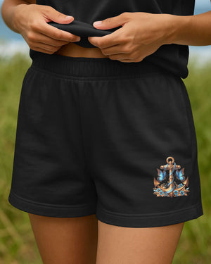 Jesus Is My Anchor Women Casual Shorts