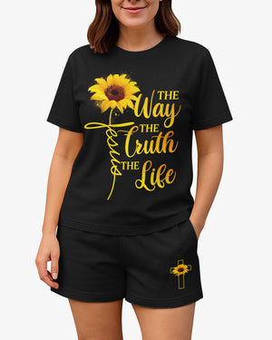 The Way The Truth The Life Women Casual Shorts