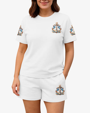 Jesus Is My Anchor Women Casual Shorts