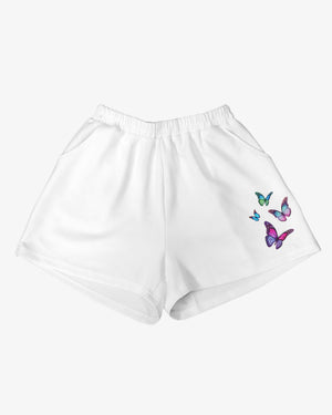 When Butterflies Appear Angels Are Near Women Casual Shorts