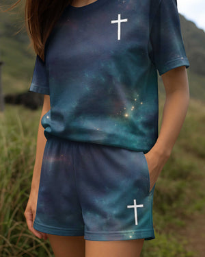 Christ In Me The Hope Of Glory Women Casual Shorts