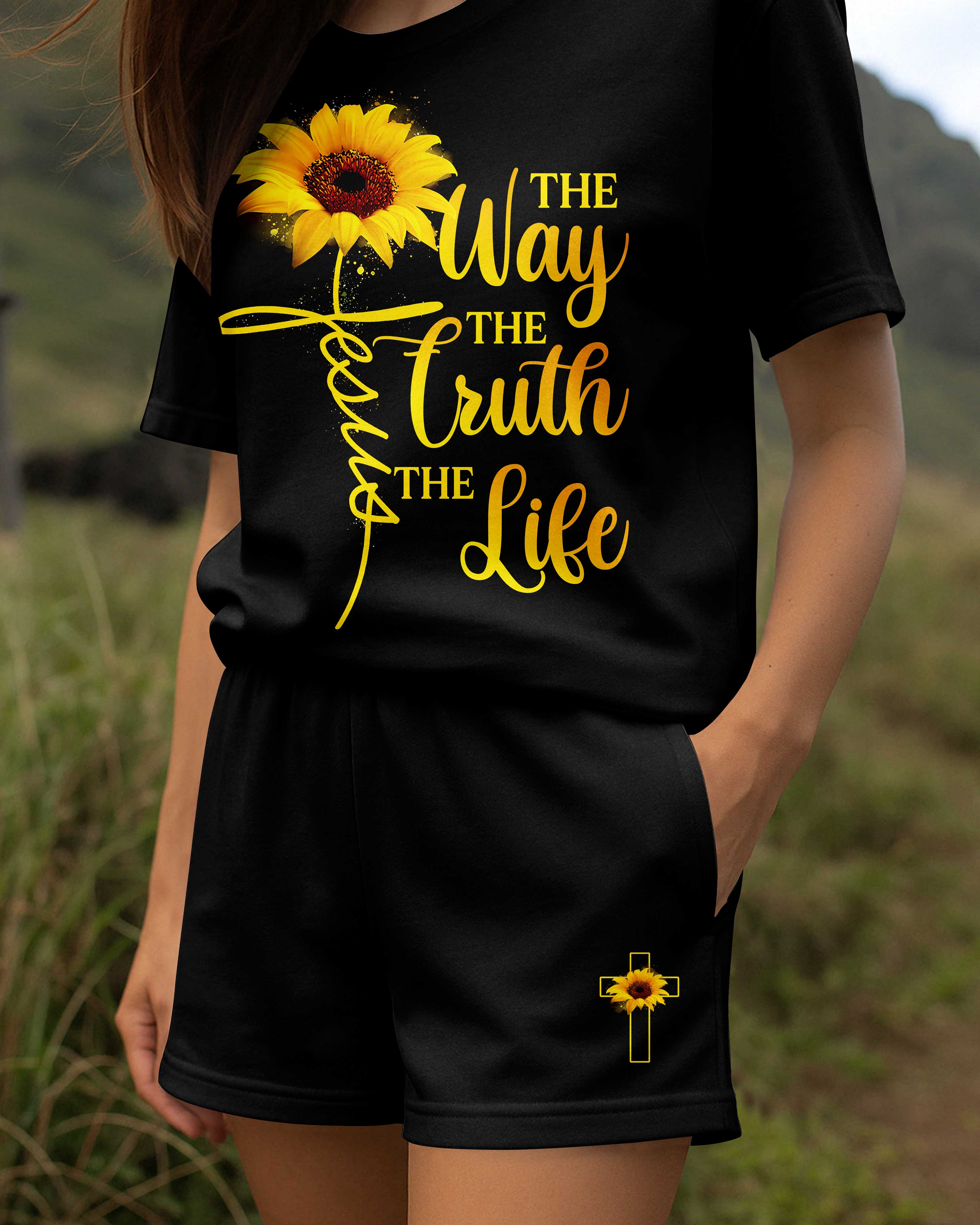 The Way The Truth The Life Women Casual Shorts