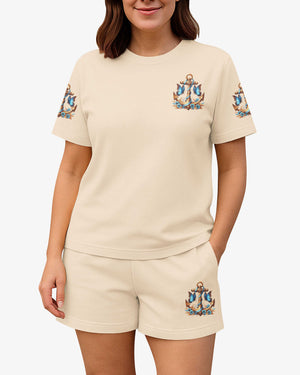 Jesus Is My Anchor Women Casual Shorts