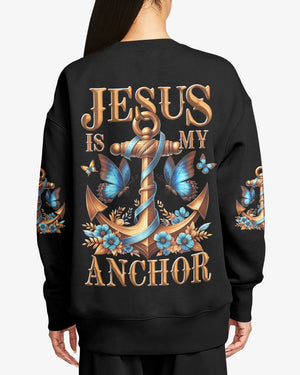 Jesus Is My Anchor All Over Print Sweater