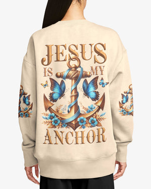 Jesus Is My Anchor All Over Print Sweater