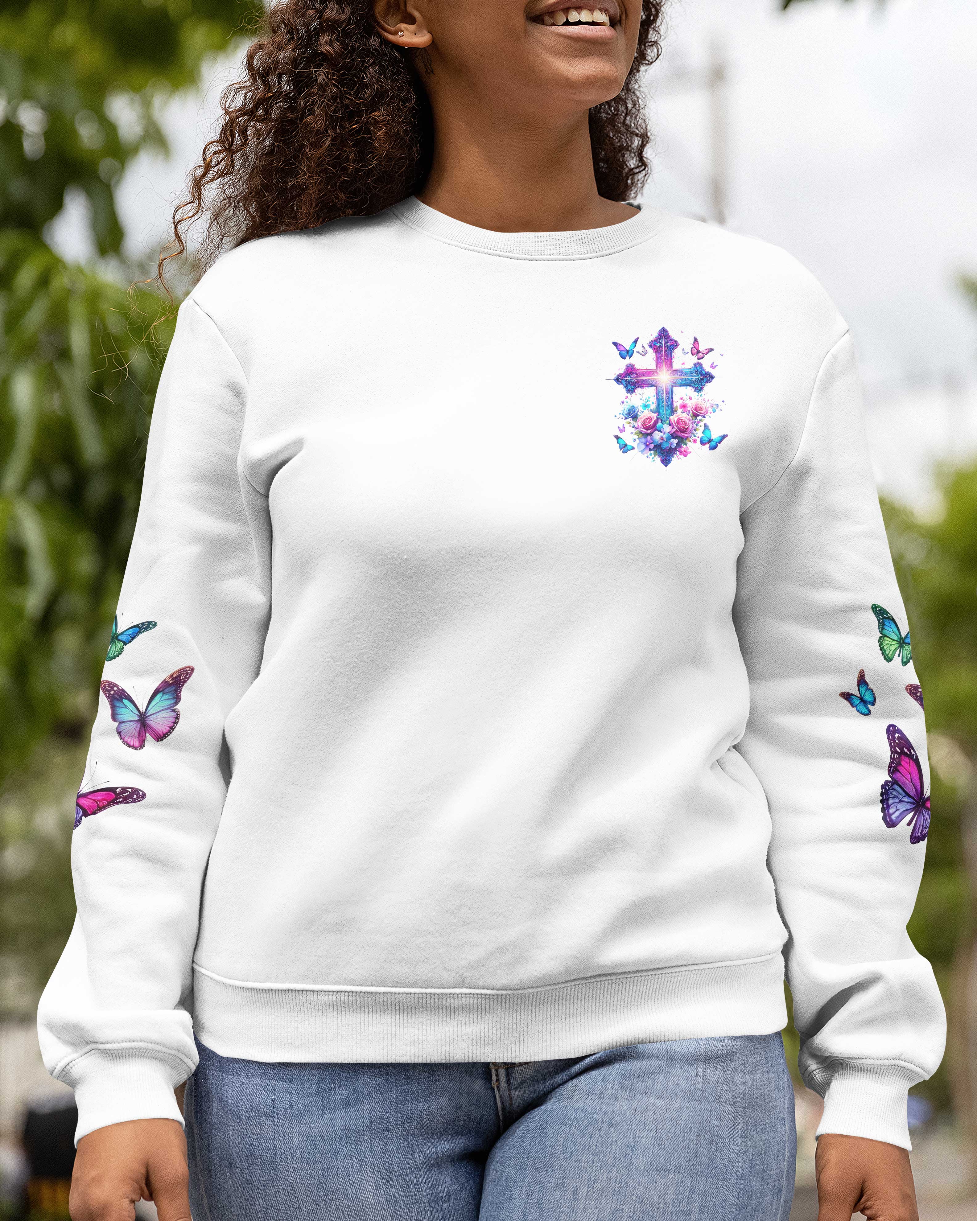 When Butterflies Appear Sweater