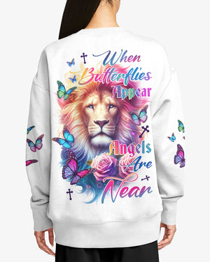 When Butterflies Appear Sweater
