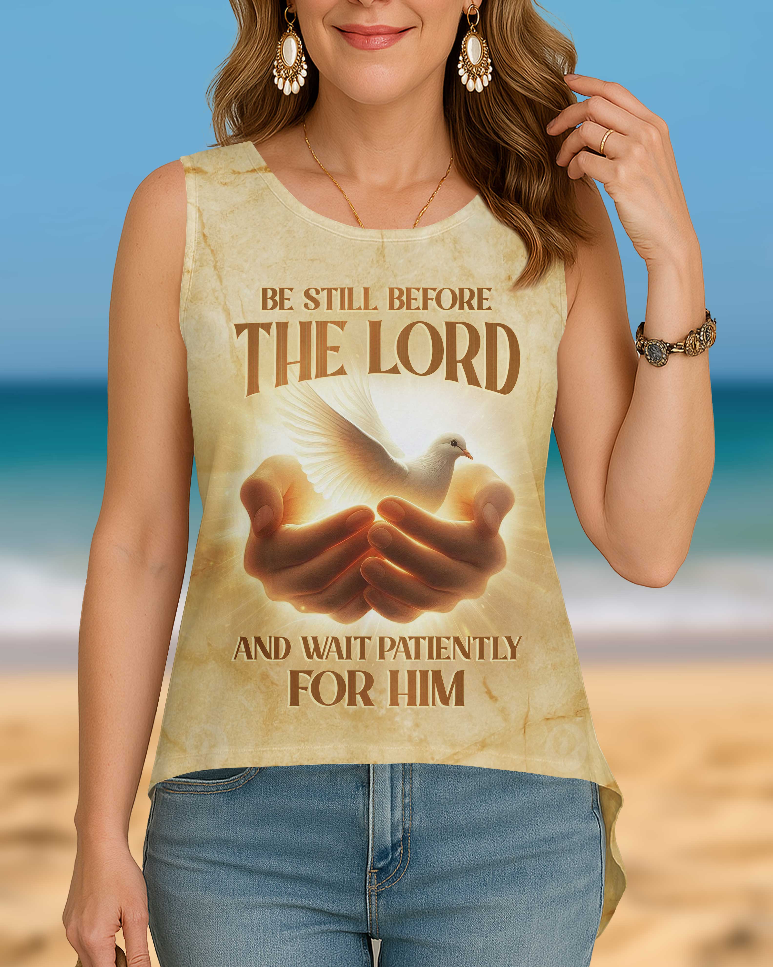 Be Still Before The Lord And Wait Patiently For Him Shirt