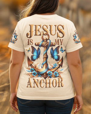 Jesus Is My Anchor All Over Print T-shirt