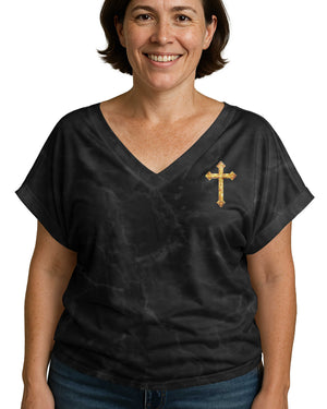 Be Still Before The Lord And Wait Patiently For Him All Over Print T-Shirt