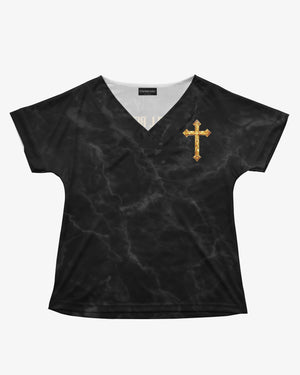 Be Still Before The Lord And Wait Patiently For Him All Over Print T-Shirt