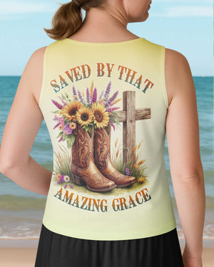Saved By That Amazing Grace All Over Print Shirt
