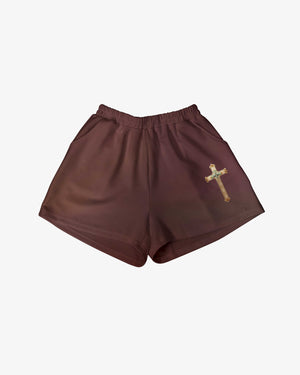 By His Stripes, I Am Healed Women Casual Shorts