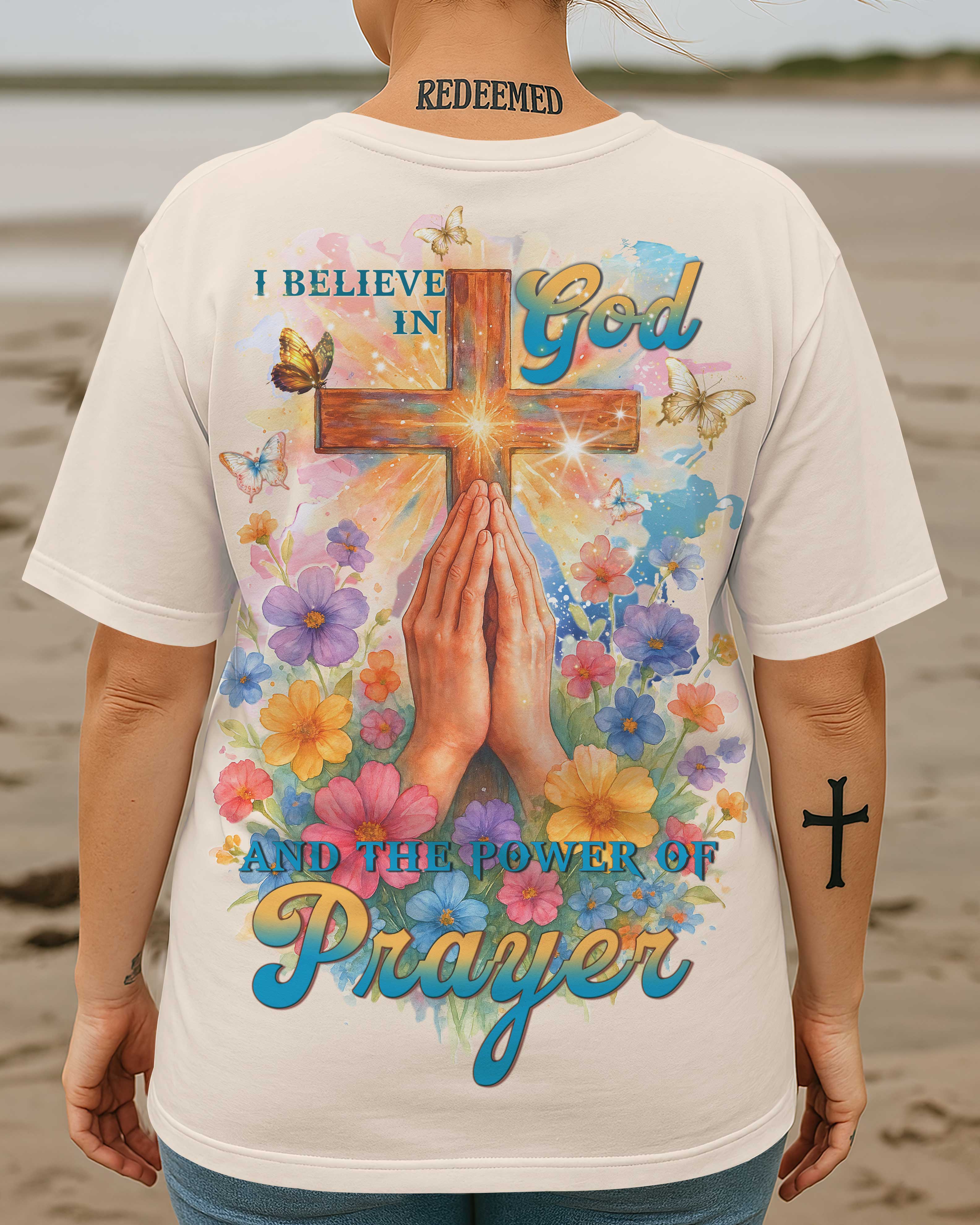 Power Of Prayer All Over Print T-shirt