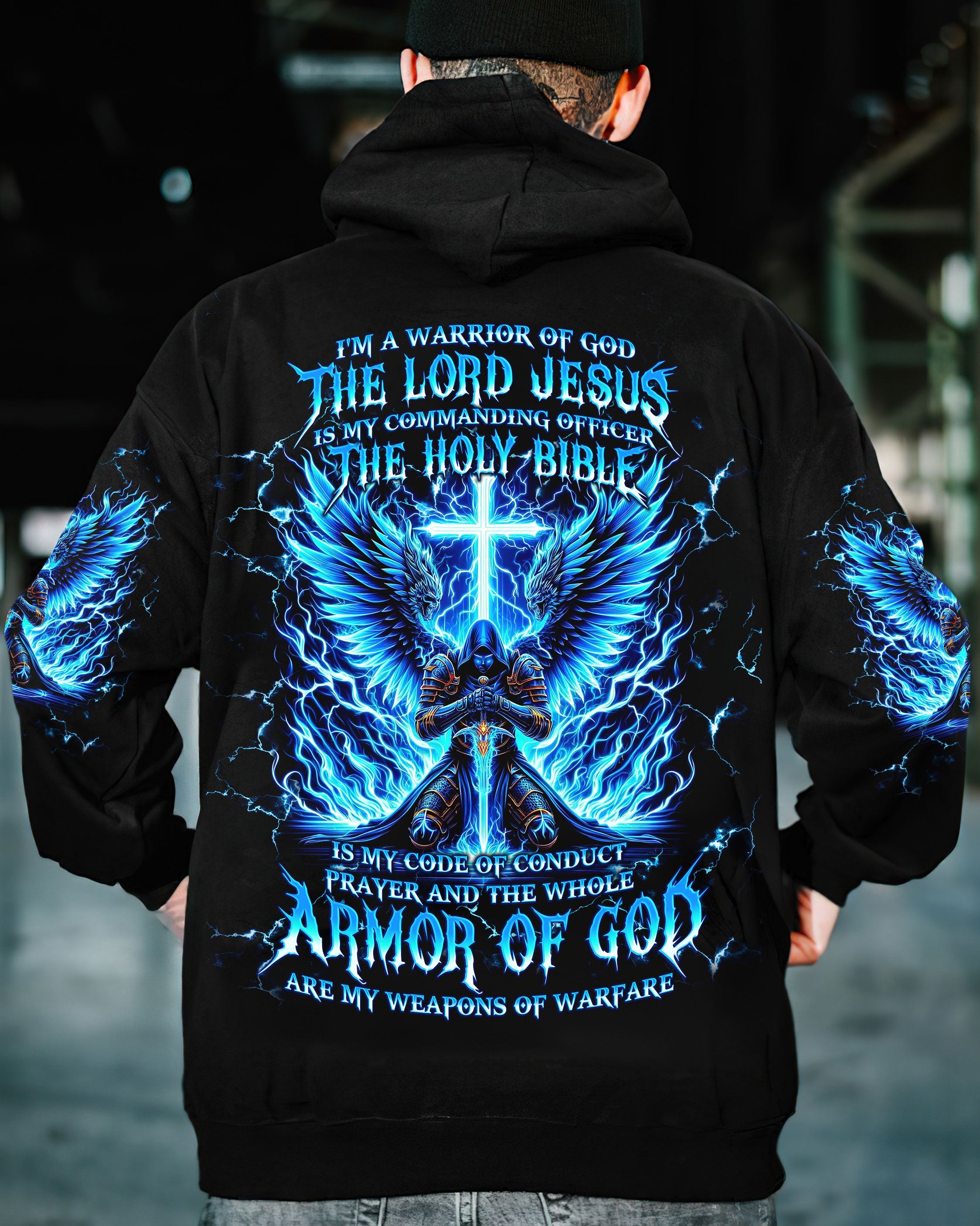 I'm A Warrior Of God Men's All Over Print Shirt - Tlno1505244