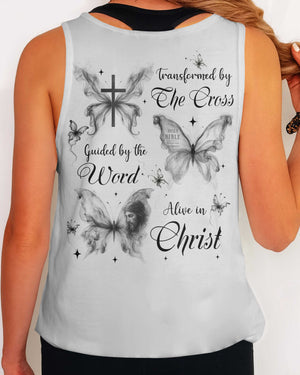 Transformed By The Cross Guided By The Word Alive In Christ Shirt