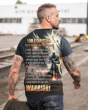 I Am A Christian All Over Print T-Shirt