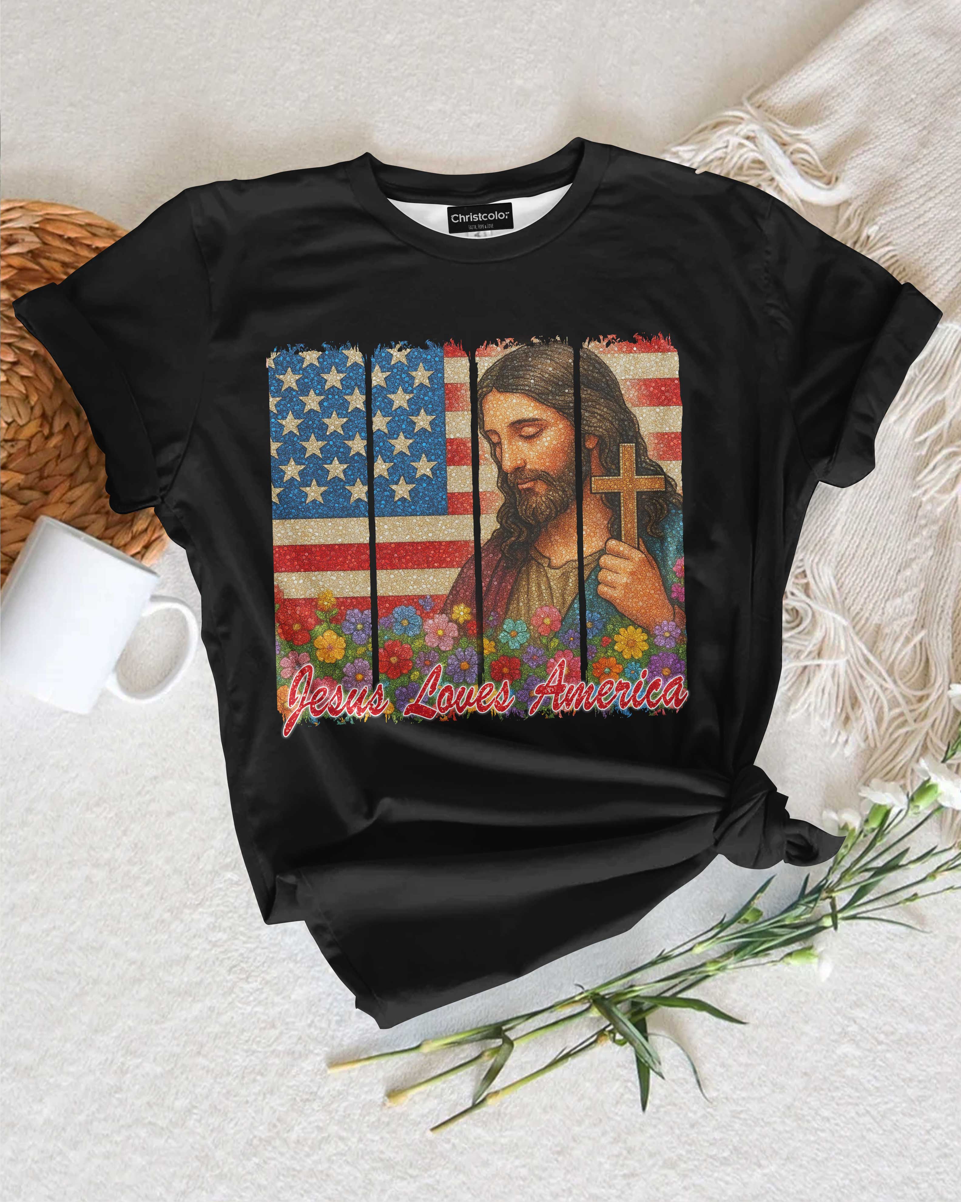 Jesus Loves America T-Shirt
