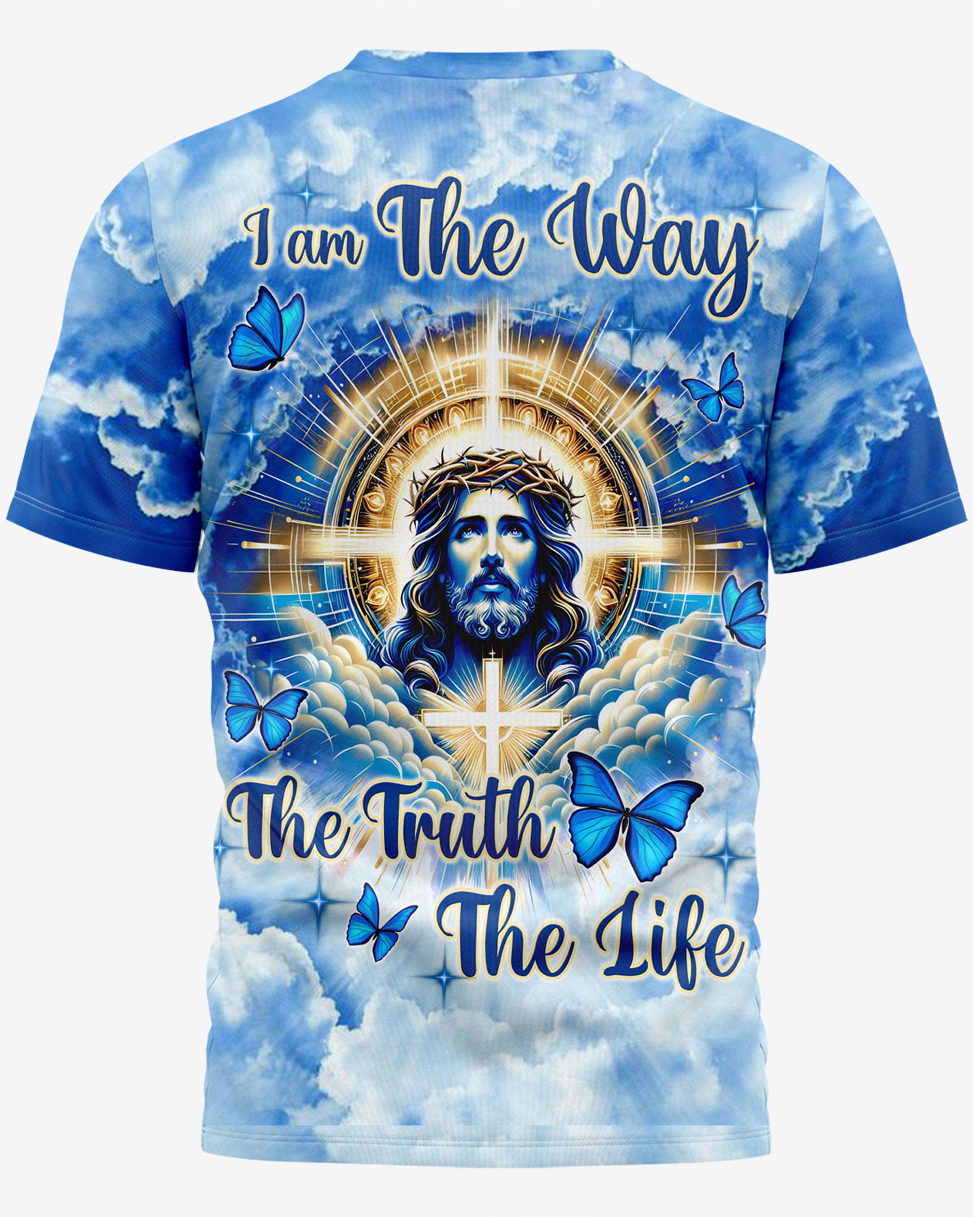 I Am The Way The Truth The Life All Over Print T-shirt