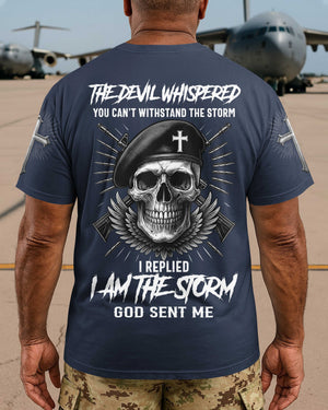 The Devil Whispered You Can't Withstand The Storm Shirt