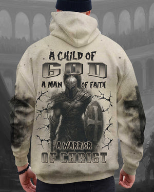 A Child Of God A Man Of Faith A Warrior Of Christ Shirt