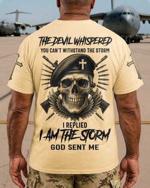 The Devil Whispered You Can't Withstand The Storm Shirt