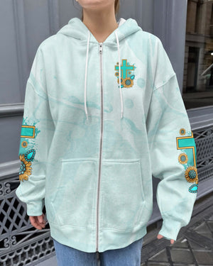 Jesus Take The Wheel All Over Print Zip Hoodie