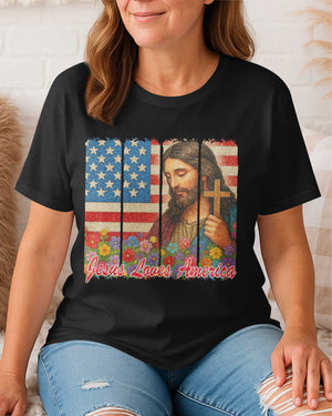 Jesus Loves America T-Shirt