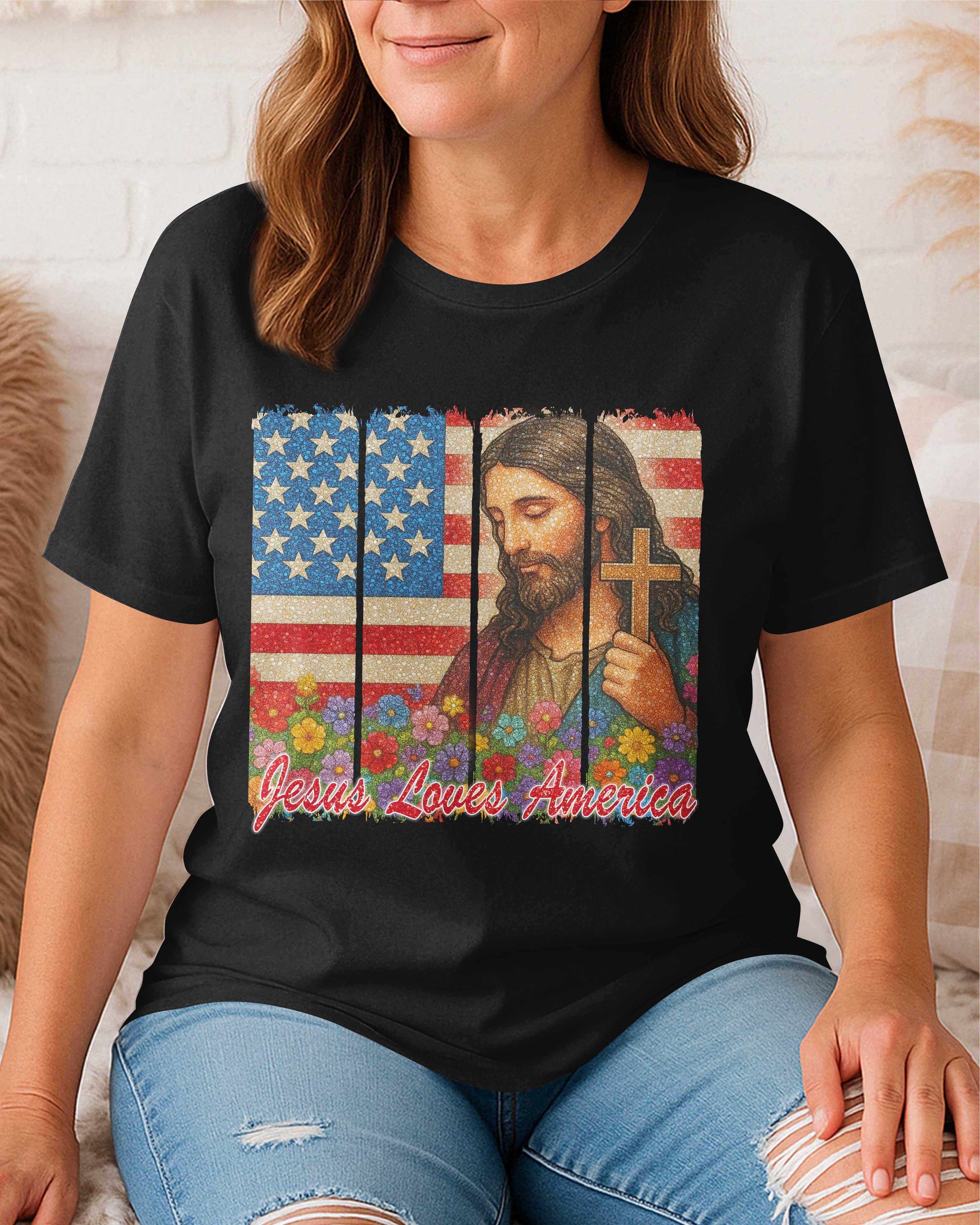 Jesus Loves America T-Shirt