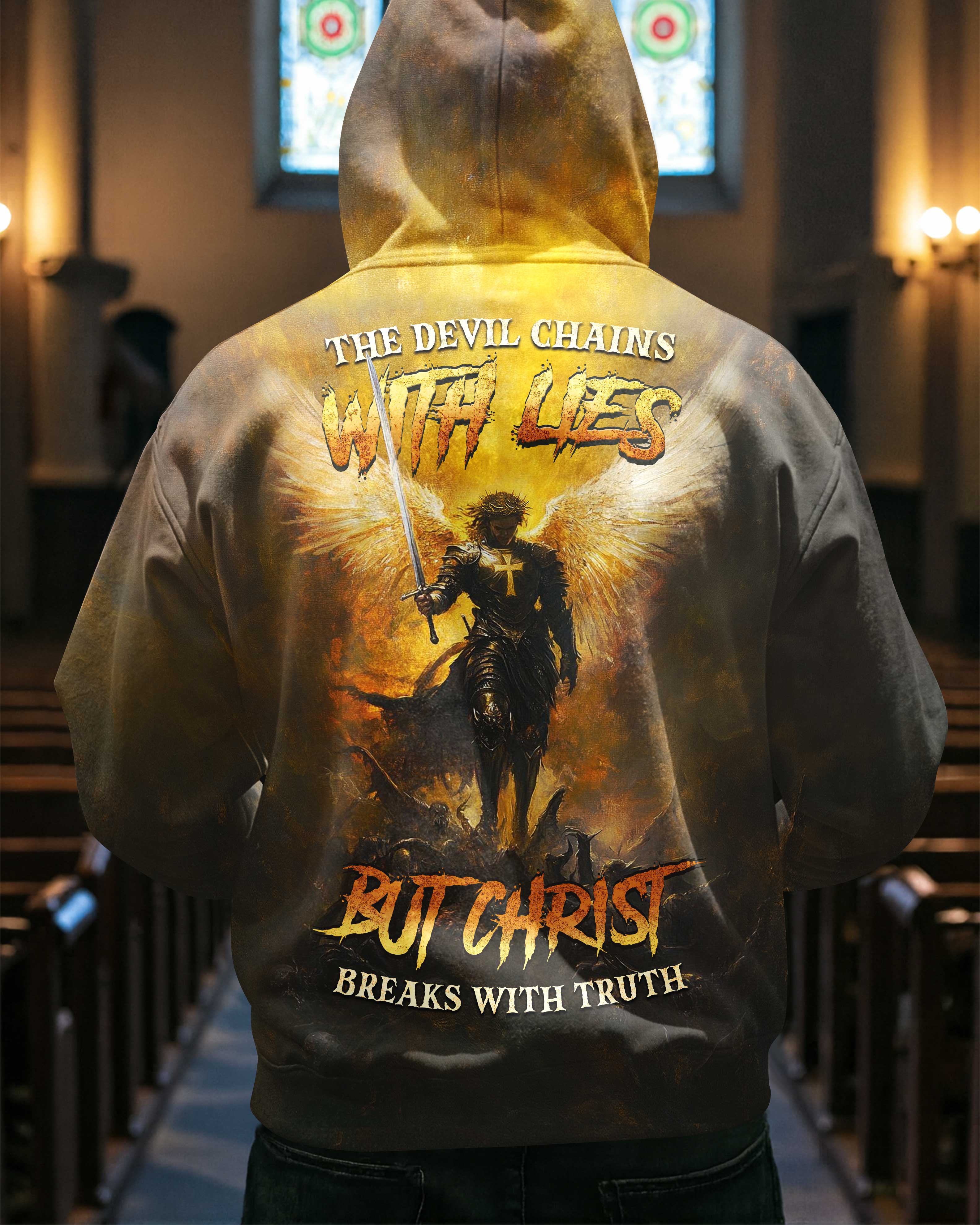 The Devil Chains With Lies Shirt