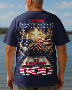 One Nation Under God All Over Print T-shirt1
